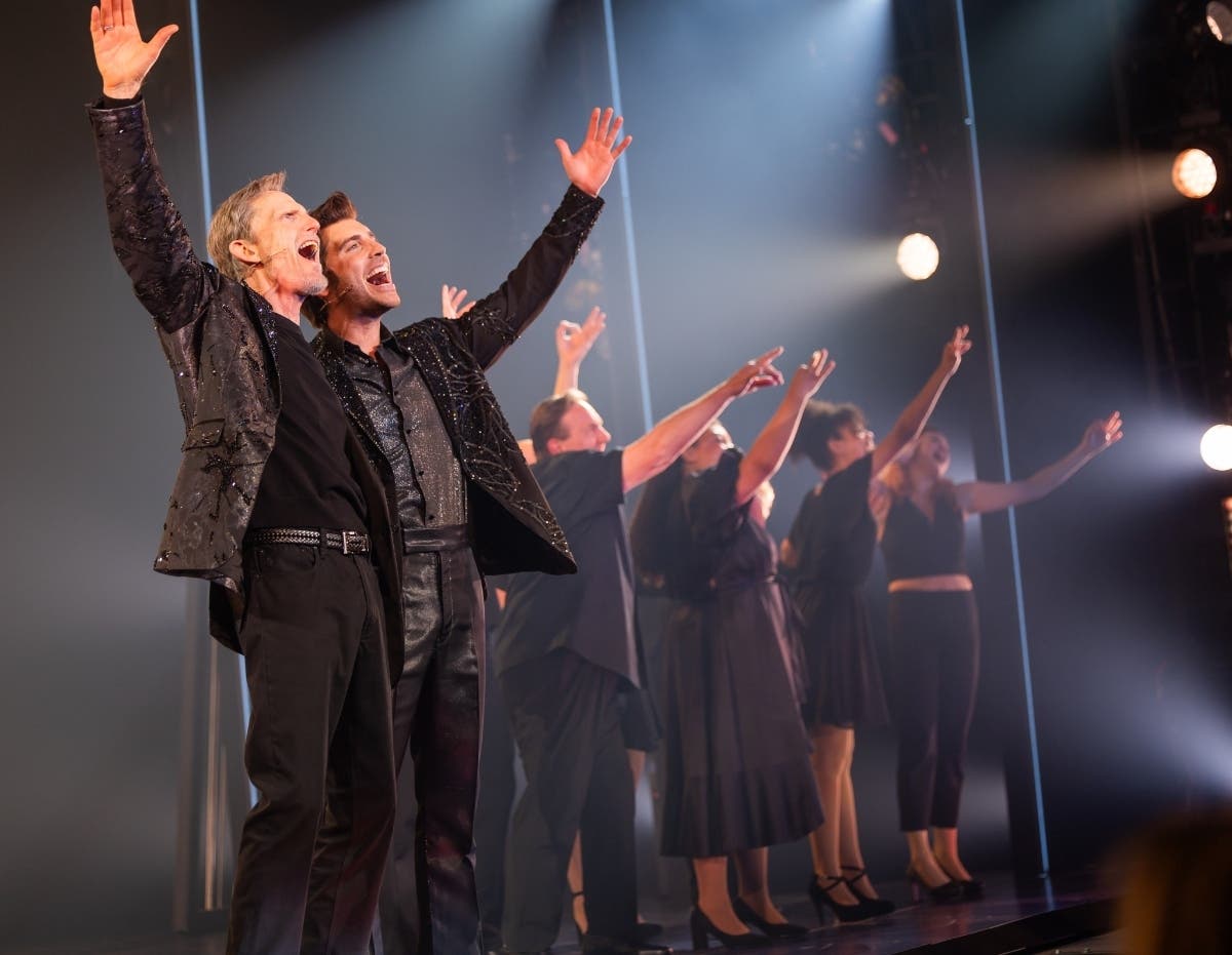 Congratulations to Nick Fradiani and the cast of A BEAUTIFUL NOISE on TOUR on a wonderful opening night.