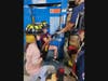 Students at the Forcible Entry practical skills day with Naugatuck Fire Department