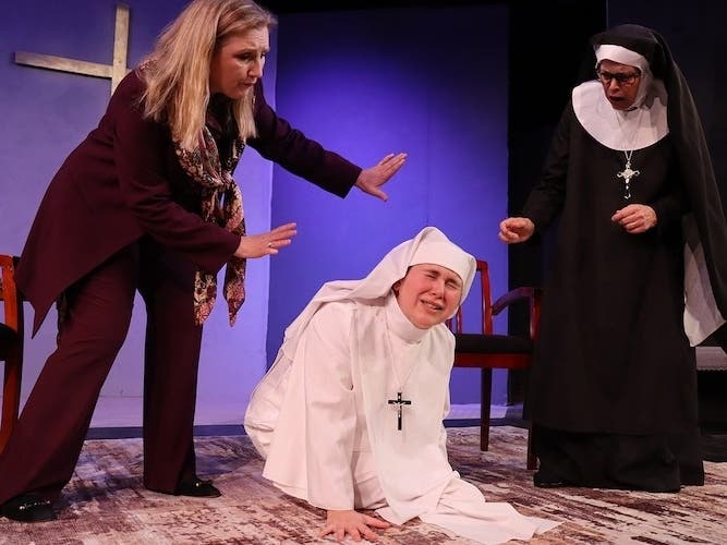 The cast of AGNES OF GOD