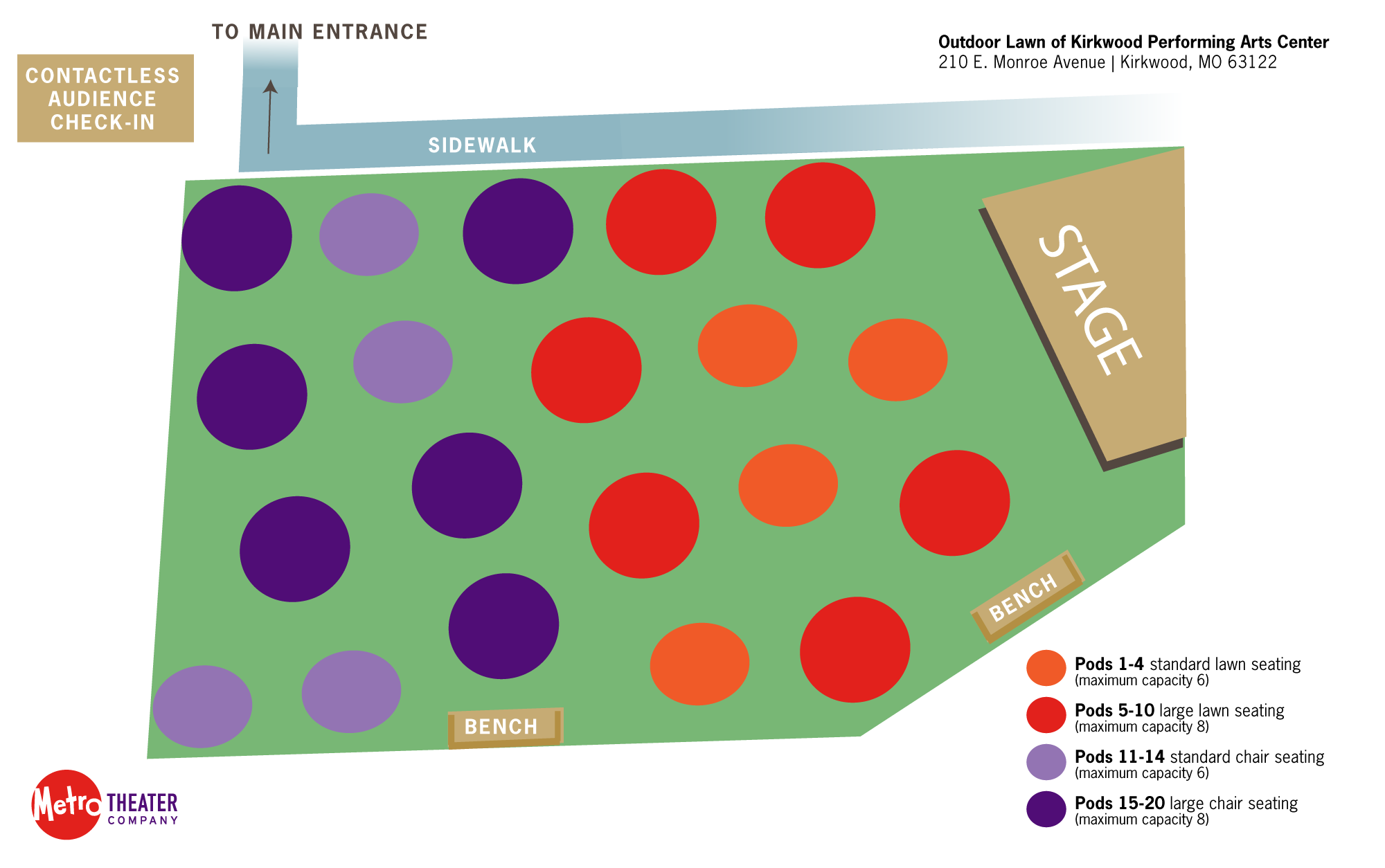 KPAC Seating Map 