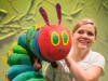 "The Very Hungry Caterpillar Show." April 25 - May 16, 2021. Outdoor stage on the lawn at Kirkwood Performing Arts Center. Photo from a past production. Metro Theater Company's production features an all-St. Louis cast.
