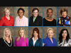 The 2023 Women of Achievement are (top, left to right) Katherine Glynn Anderson, Velma Bailey, Beth Boggs, Rolanda Finch, Judith Garfinkel, (bottom left to right) Linda Hunter, Erin Kramer, Kristina Le, Christine Pennell, and Gabriela Ramirez-Arellano.