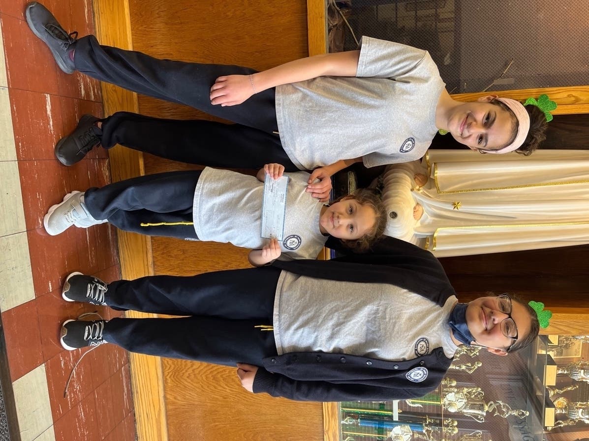 Pictured: Julia Kikis, Julia Vega and Allison Vega