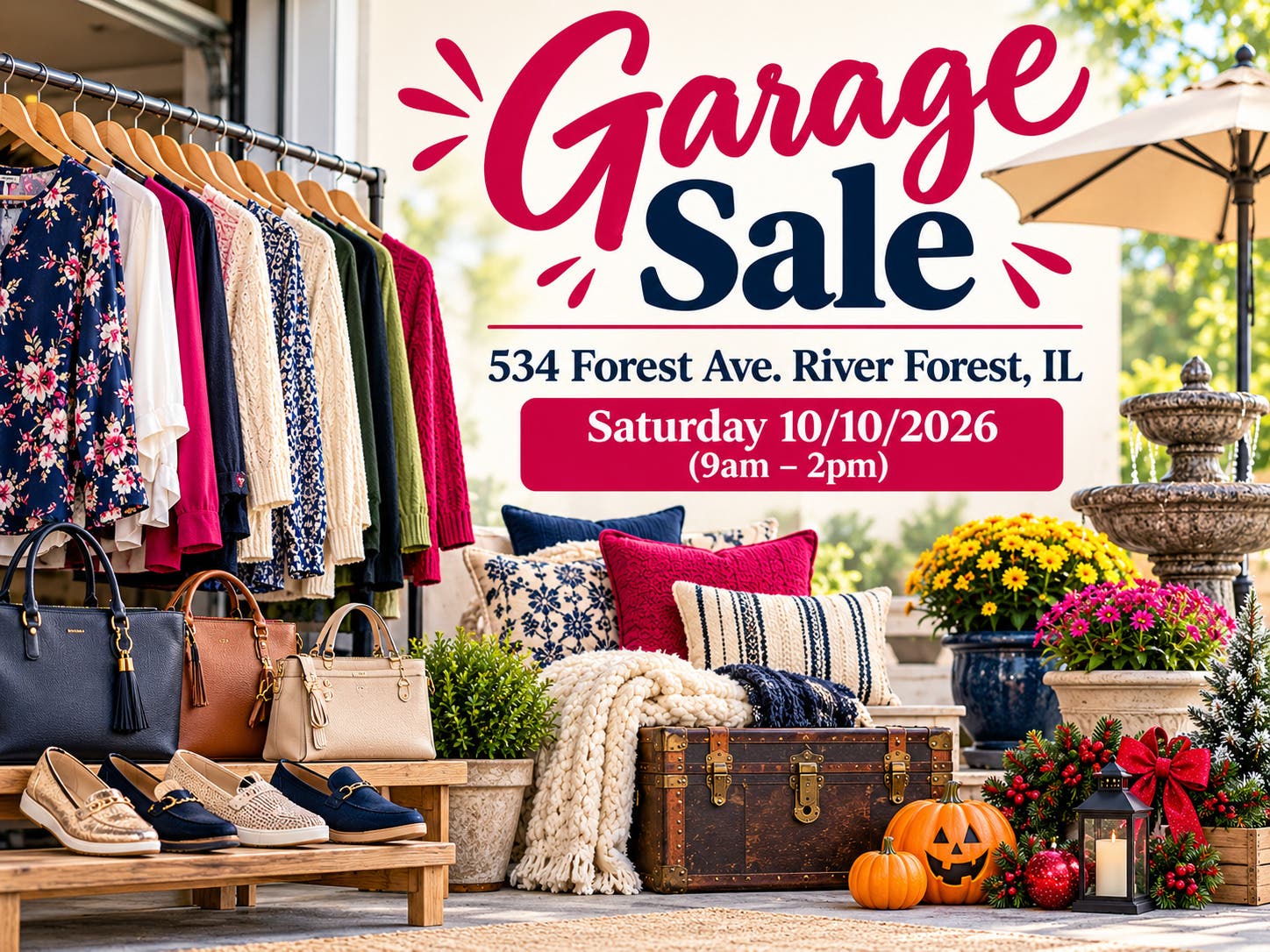 Garage Sale (9am-2pm) 