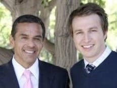 Antonio Villaraigosa and Melvoin