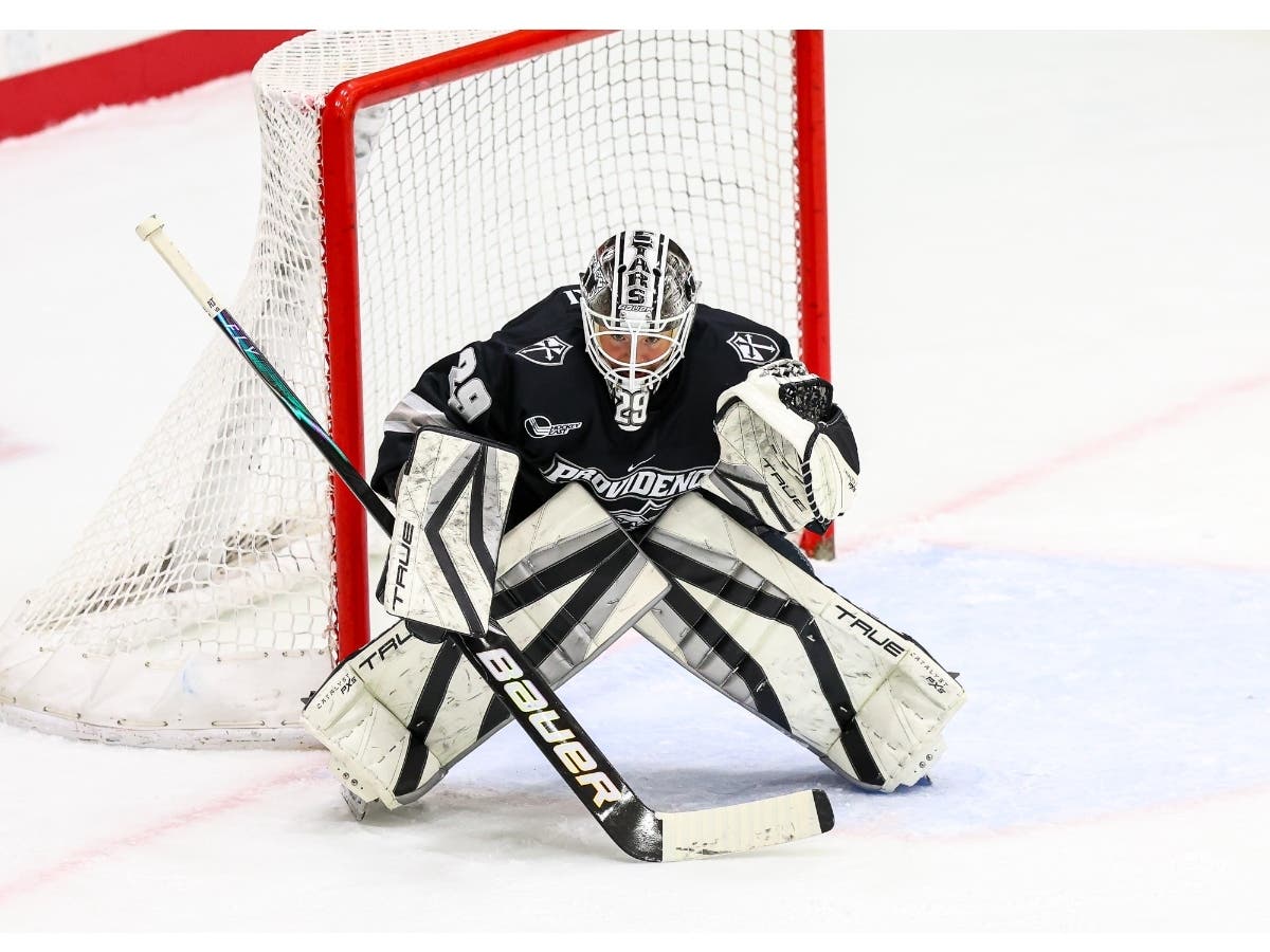 Providence College's Hope Walinski was named the Stop It Goaltending Goalie Of The Week.