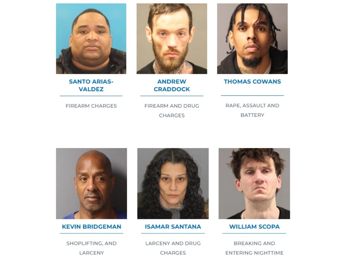 The Boston Police Department has released a new list of its most wanted.
