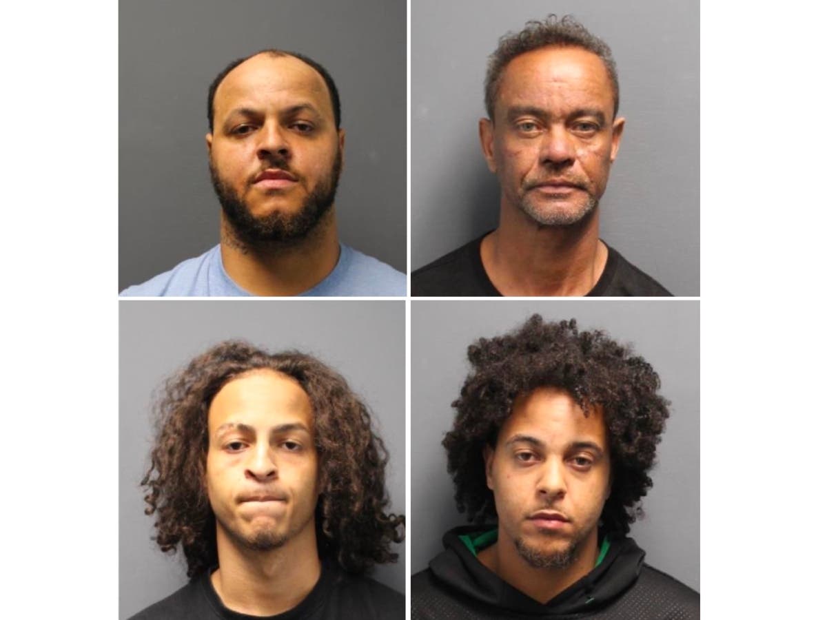 Clockwise from top left: Madueno Silveira, Carlos Almedia, Odair Silveira and Walter Silveira
