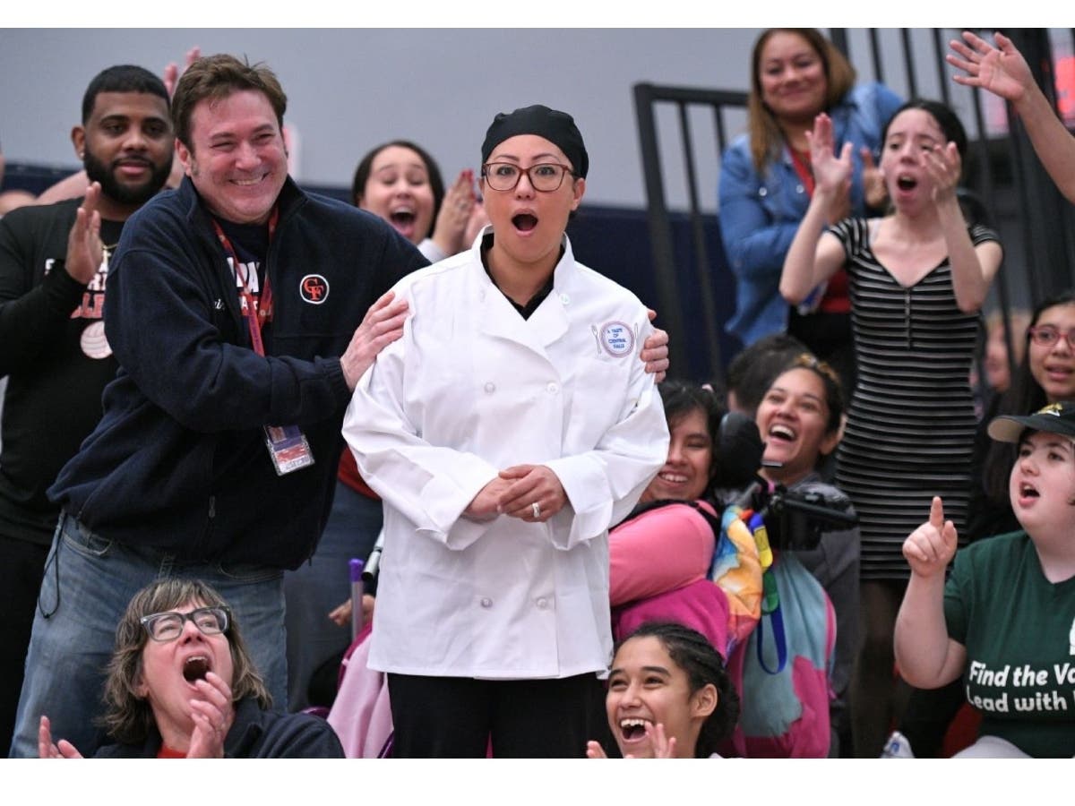 Central Falls High School special education transition program and Career and Technical Education Business Entrepreneurship Culinary program teacher Briana Jones was named the nation’s first 2026-27 Milken Educator Award recipient.