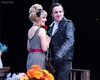 Maya Rowe and Andrew Mueller in "Little Shop of Horrors" now playing at the Marriott Theatre. 