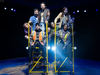 Cast of "Come From Away" at Marriott Theatre