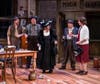 Cast of "The Front Page" now playing at the new Northlight Theatre in Evanston. 