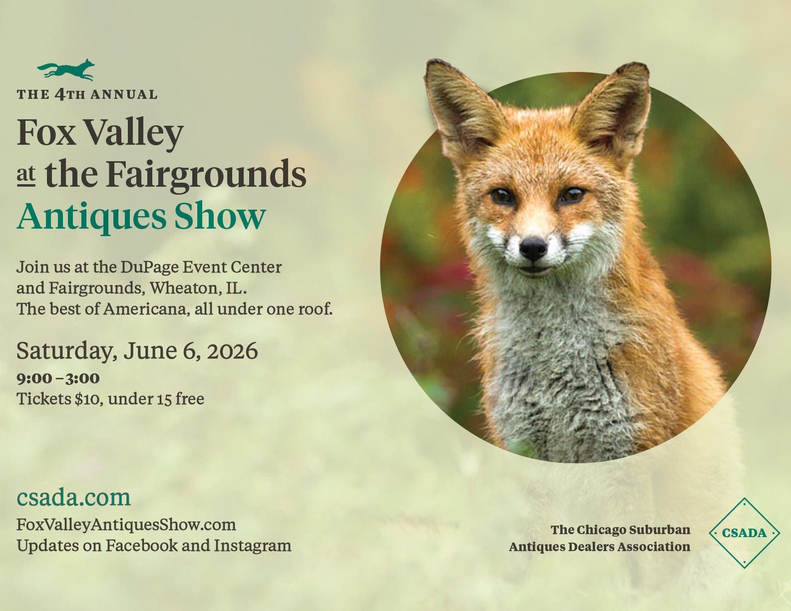 Fox Valley at the Fairgrounds Antiques Show