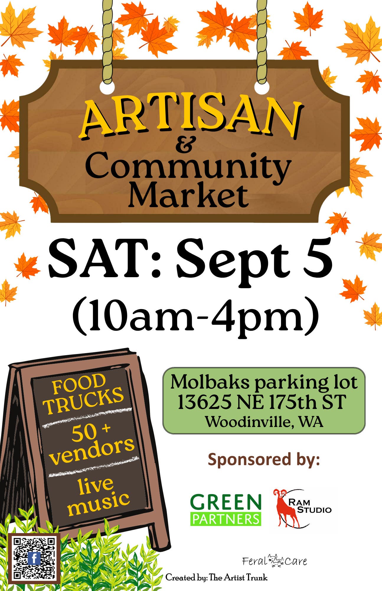 RAM STUDIO presents: ARTISAN & Community Market