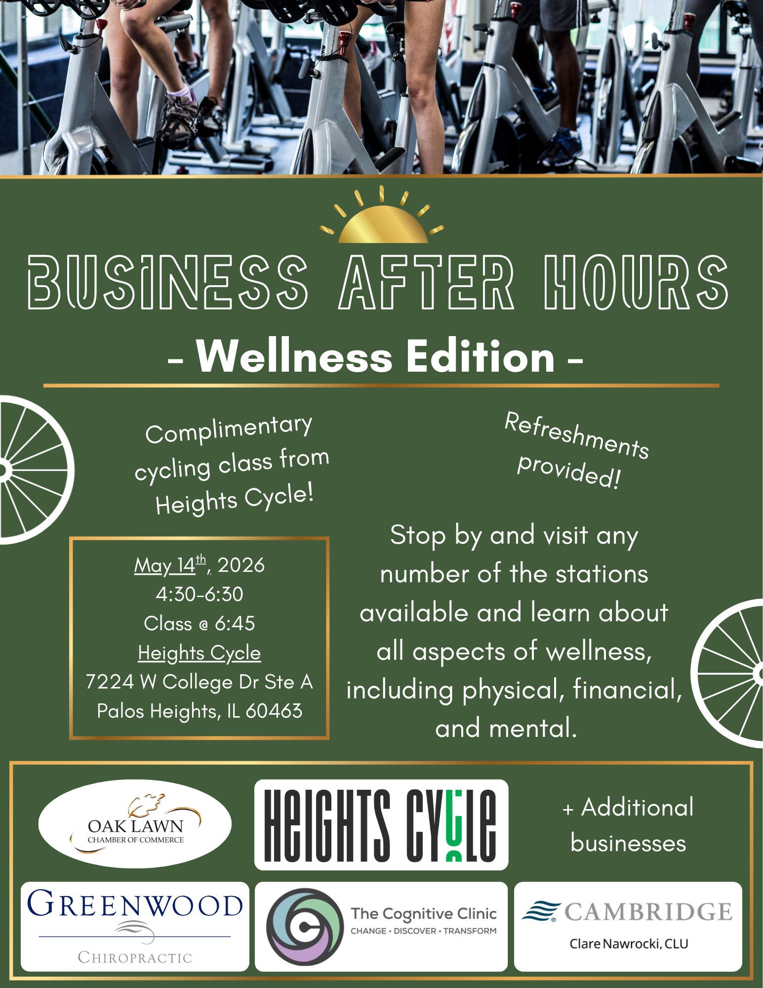 Heights Cycle Business After Hours