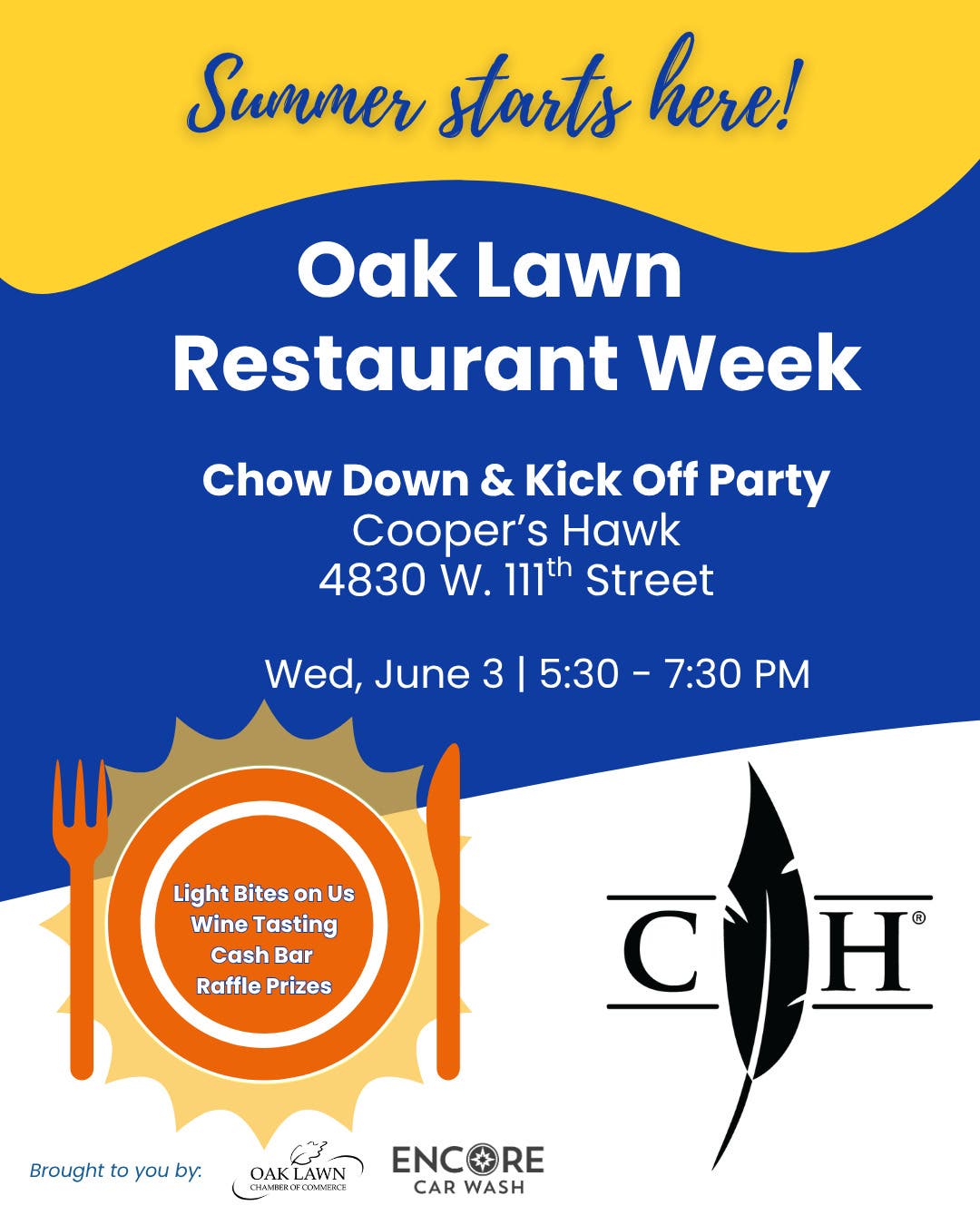 Oak Lawn Restaurant Week Kick-Off Event