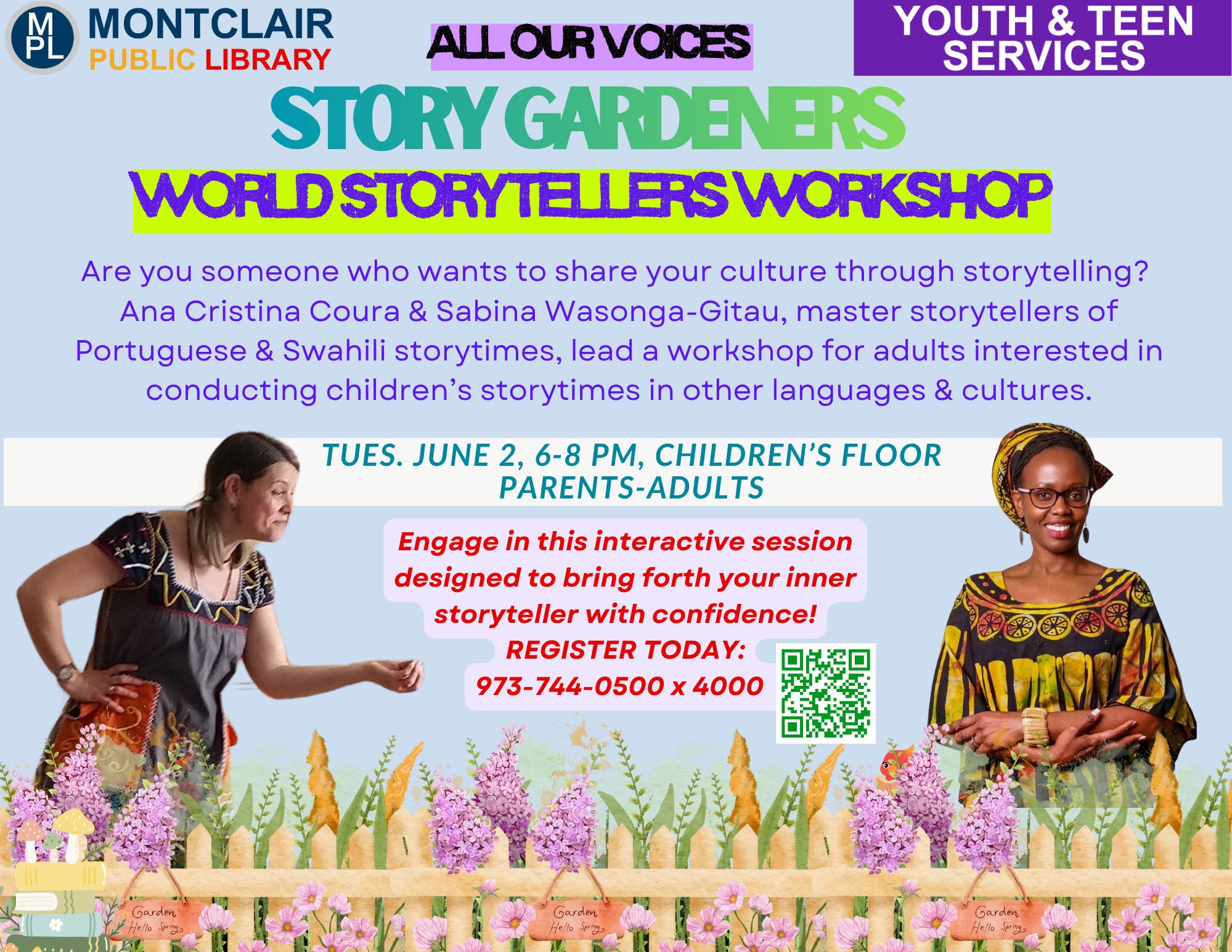 All Our Voices: Story Gardeners - World Storytellers Workshop