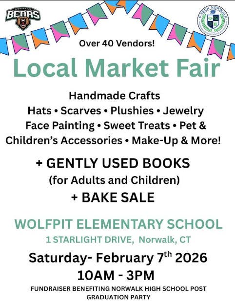 Local Market Fair to Benefit Norwalk High School Post-Graduation Party