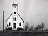 Second building after the steeple was removed due to wind and lightning damage, 1929