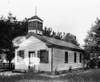 The first church building at 67th Street & Clarendon Hills Road, 1859