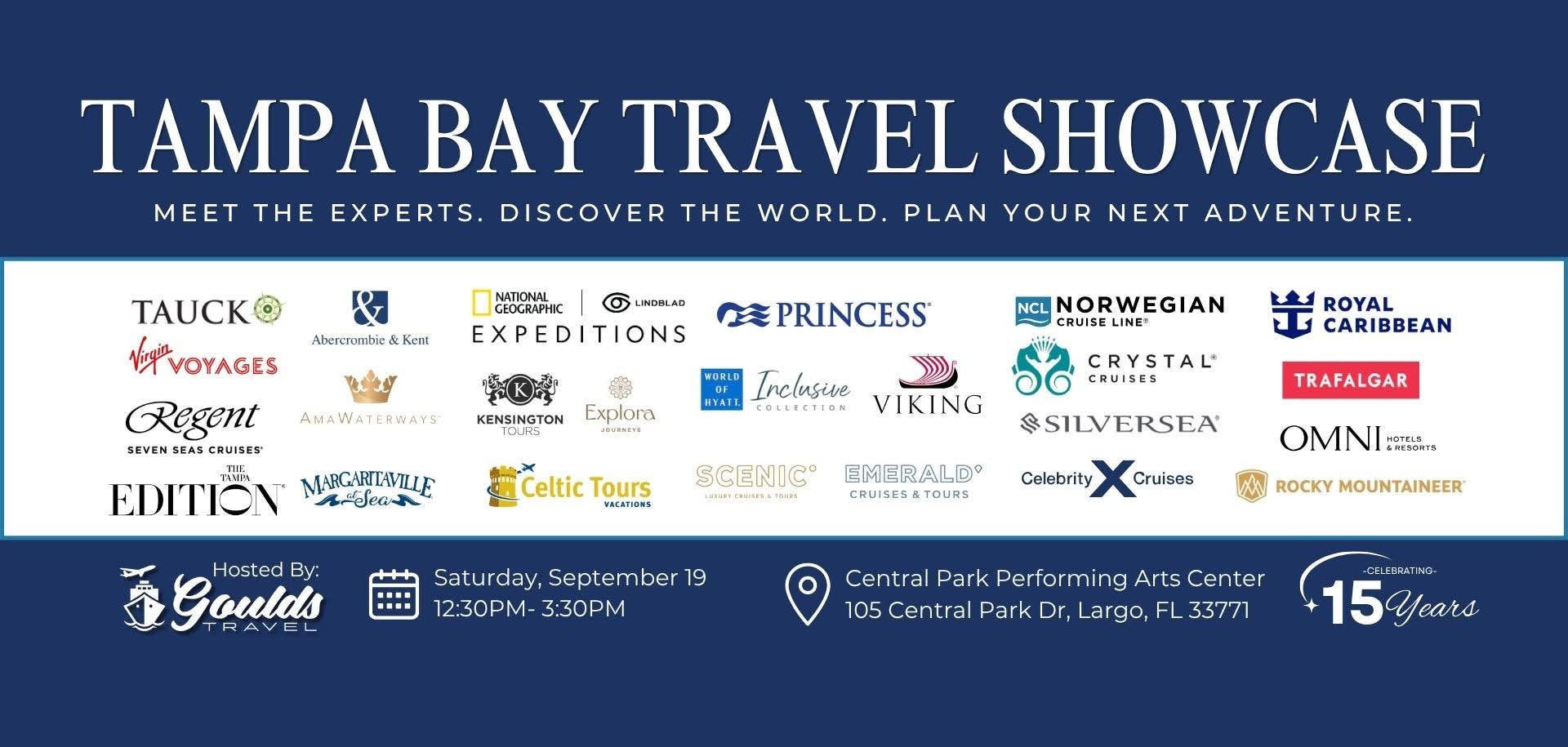 Tampa Bay Travel Showcase by Goulds Travel