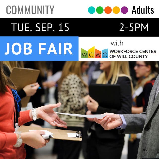 Job Fair with Workforce Center of Will County