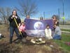 (Left to Right) Grace Wright, Sabrina Hall, Ms. Wendy Weith, Stefany Magan, Summer Hall, Alejandro Torres & Katelyn Mora