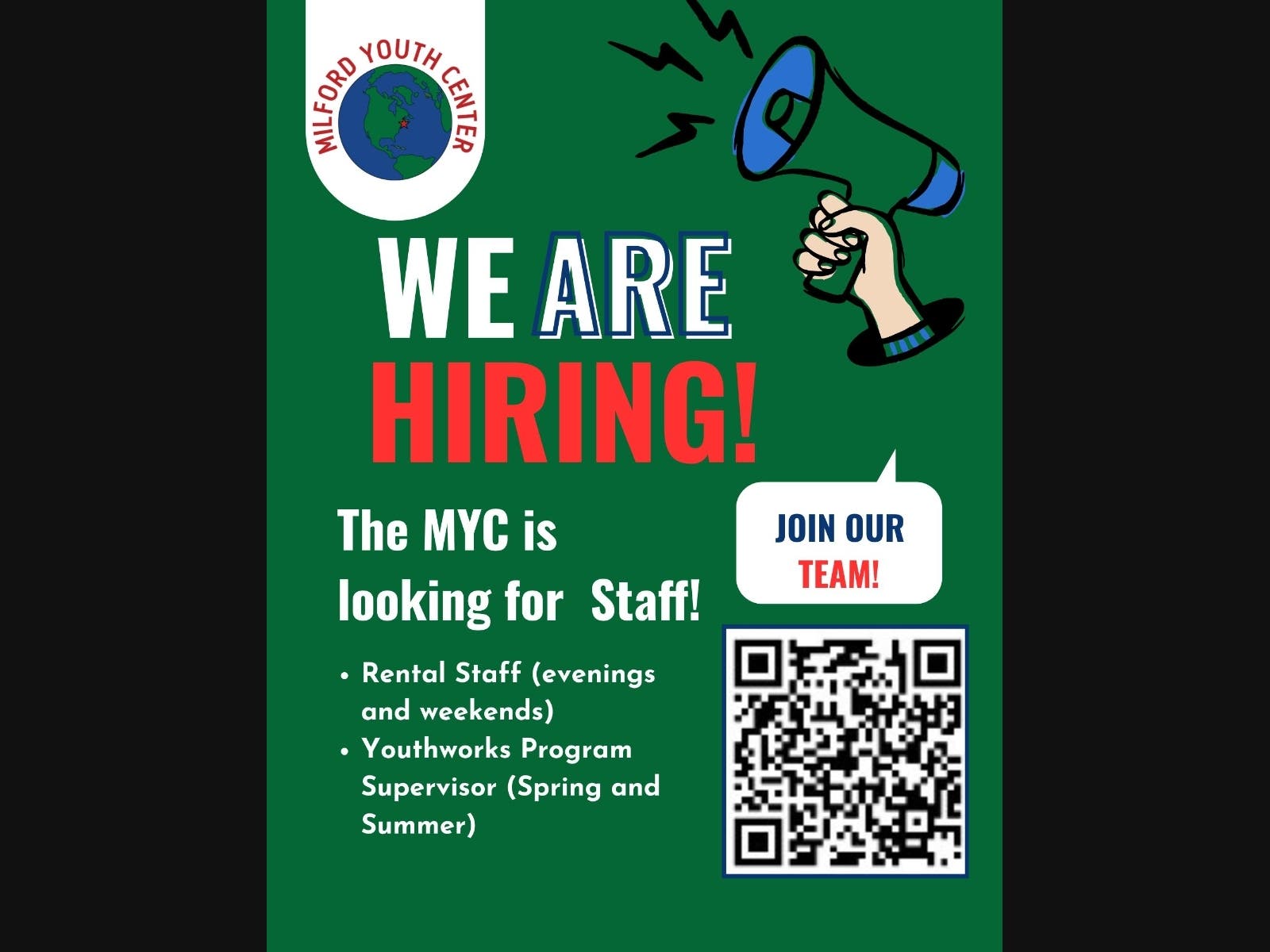 Blue Orange Hiring Flyer - 1