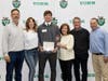 Joseph Pagni with Family and BEWSF Directors at York HS 2023 Scholarship Awards Event 