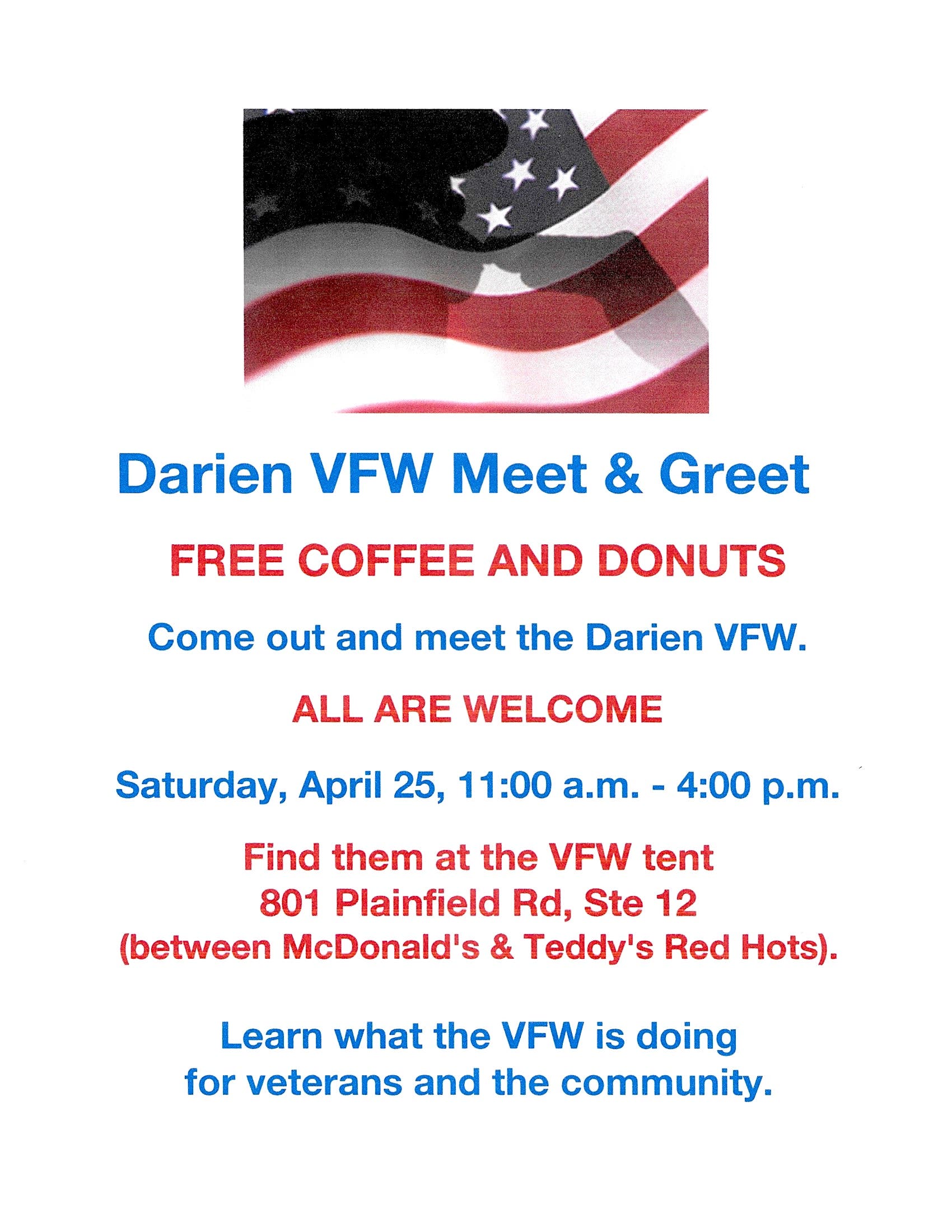 Darien VFW Meet & Greet
