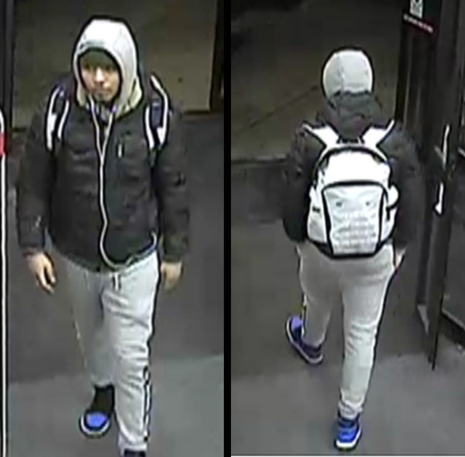 Police are seeking this suspect in connection with a theft at the CVS in Wrightstown Township.