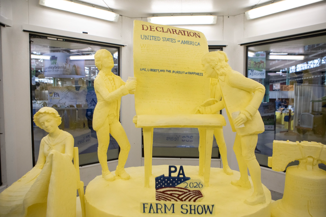 See The 1,000 Pound 2026 PA Farm Show Butter Sculpture | Across ...