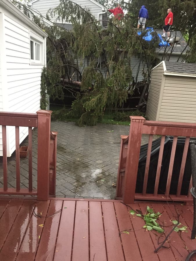 PHOTOS: Storm Leaves Path Of Destruction In Its Wake | Ridgewood, NJ Patch