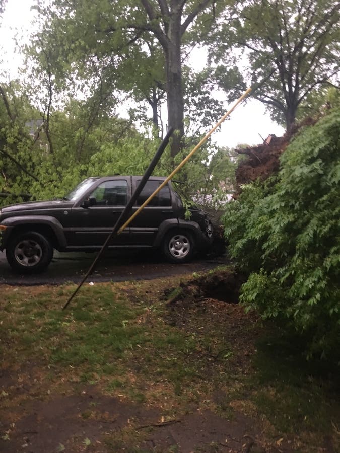 PHOTOS: Storm Leaves Path Of Destruction In Its Wake | Ridgewood, NJ Patch