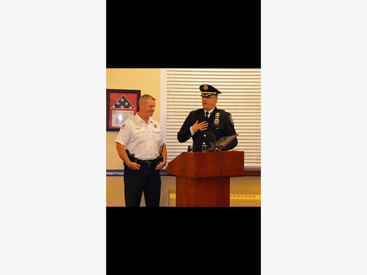 Glen Rock Police Officers Honored, Sworn In, And Promoted | Ridgewood ...