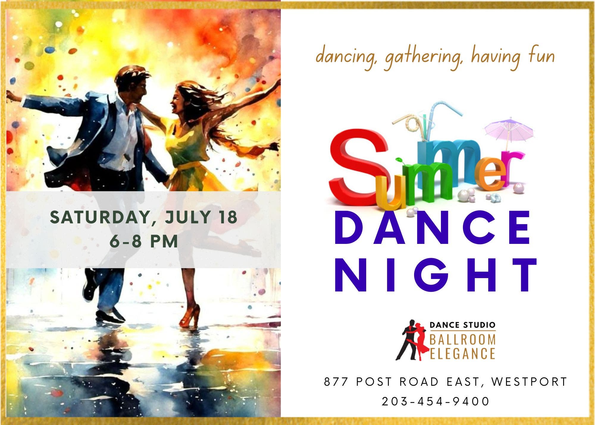 Summer Dance Night - Dancing, Gathering, Having Fun!