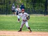 Sophomore Matt Tusiani-Eng makes the play for the out