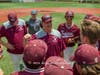 Manager Izzo addresses the boys after the game.