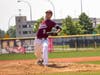 Starter Frank Santeramo on the mound