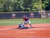 Joey Wood with the tag at second for the out.
