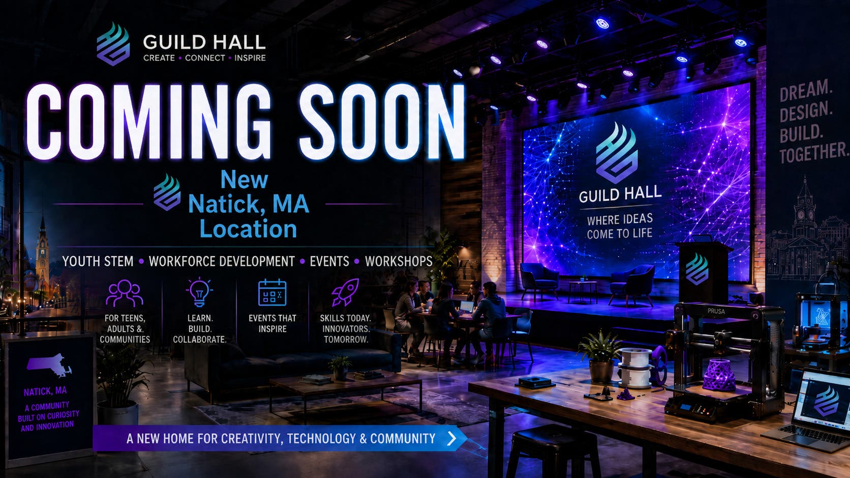 Natick’s New Community Innovation and Learning Hub
