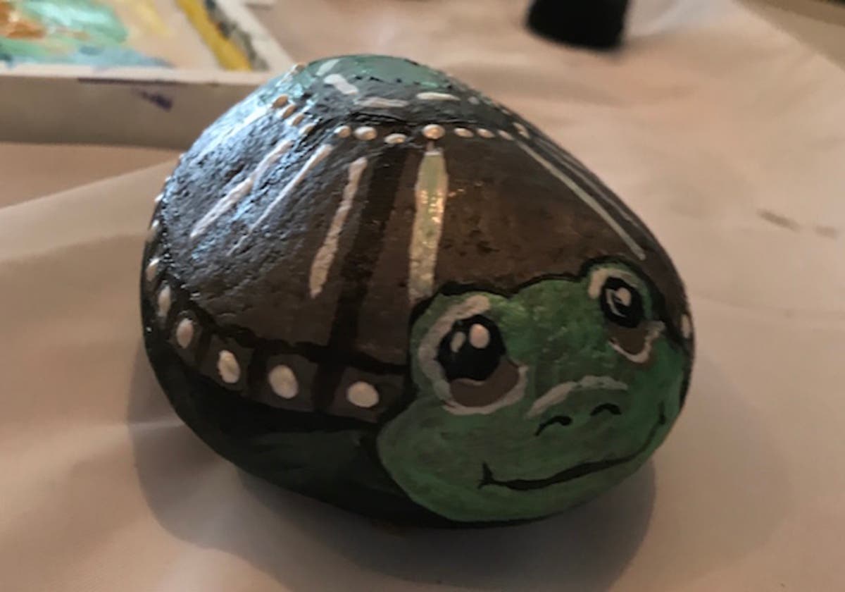 Woman Hides Painted Rocks Around Town To Spread Sunshine, Cheer | North ...