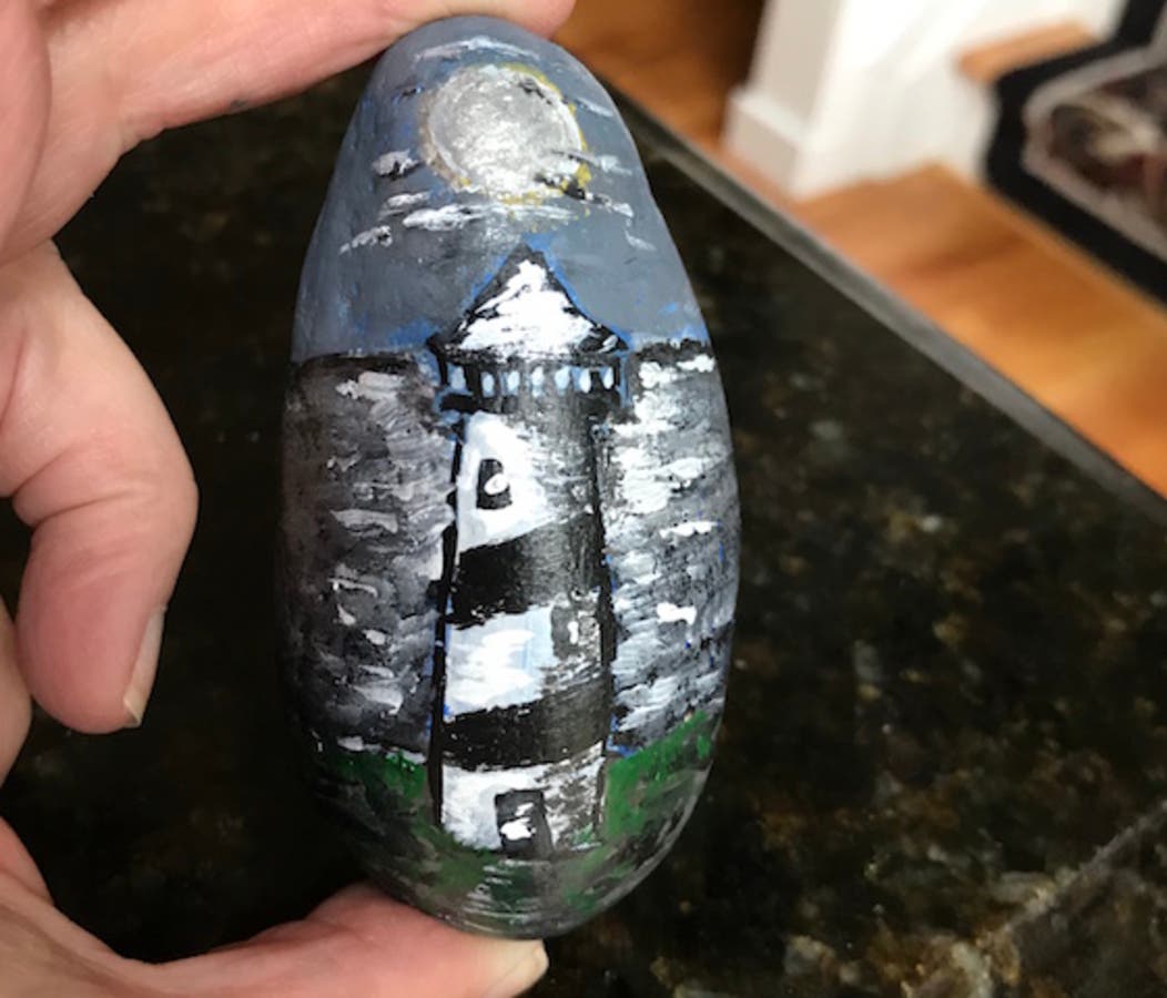 Woman Hides Painted Rocks Around Town To Spread Sunshine, Cheer | North ...
