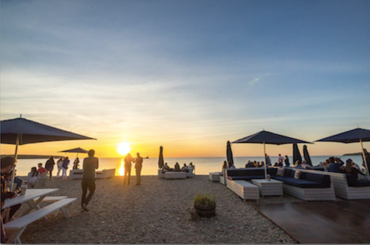 A popular Montauk business, Navy Beach, is giving back in a big way to local students.