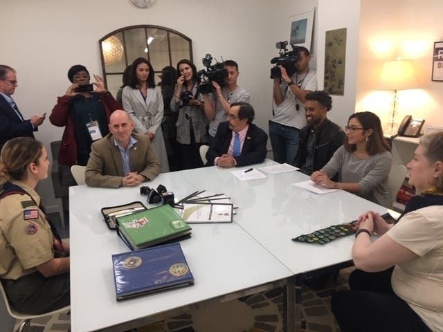 Sydney Ireland, who has fought tirelessly for the right for young women to enter the Boy Scouts of America, had her Board of Review to achieve the Eagle Rank this week — without BSA approval.