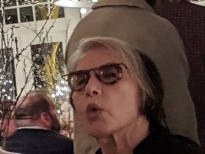 Ruth Kalb, known as Ruth Vered, former owner of an East Hampton art gallery, was arrested after she struck and kicked a police officer in Sag Harbor, police said.