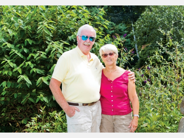 Peter and Erica Harold have donated a piece of equipment to help with coronavirus testing.