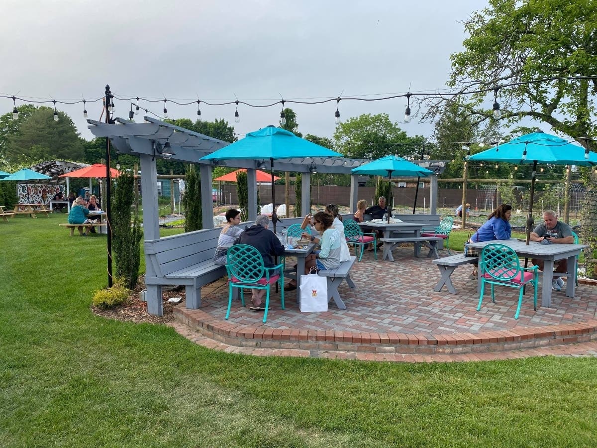 Lucharitos is offering outdoor seating in Aquebogue and its new location in Center Moriches.