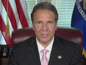 New Yorkers have reason to be proud, but there is work ahead to fight the coronavirus, Gov. Andrew Cuomo said Friday.