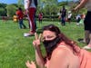 Lisa Votino, who has organized Black Lives Matter protests in Bridgehampton and Hampton Bays.